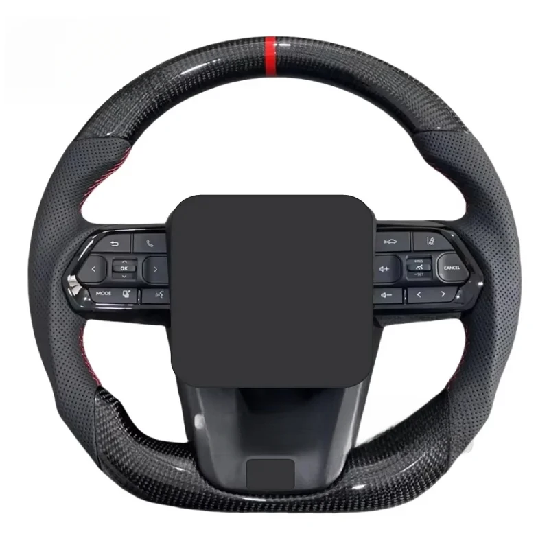 

Black Landcruiser LC300 Steering Wheel Real Carbon Fibre Sport Racing Steering Wheel
