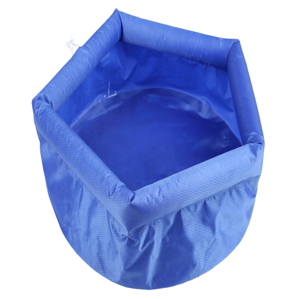 

Folding Bucket Water Container Portable Camping Fishing Tools Lightweight Travel Wash Basin Inflatable Bucket