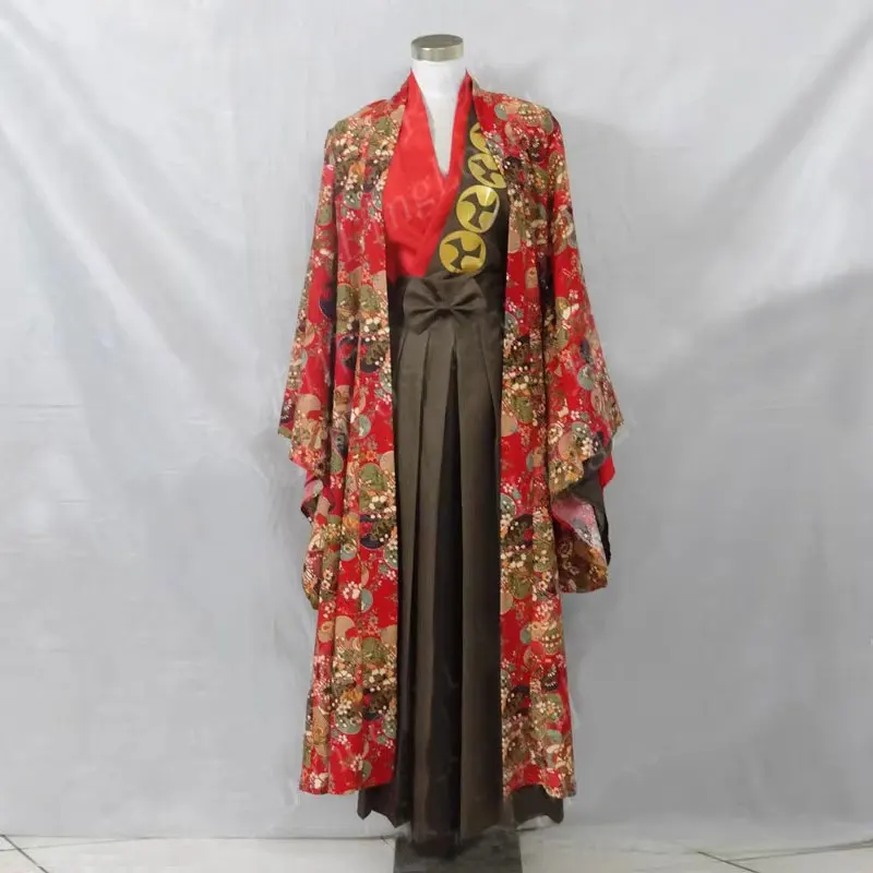 

Tomoe Cosplay Costume Bathrobe Kimono Uniform Outifit Anime Halloween Party Clothing Custom Size