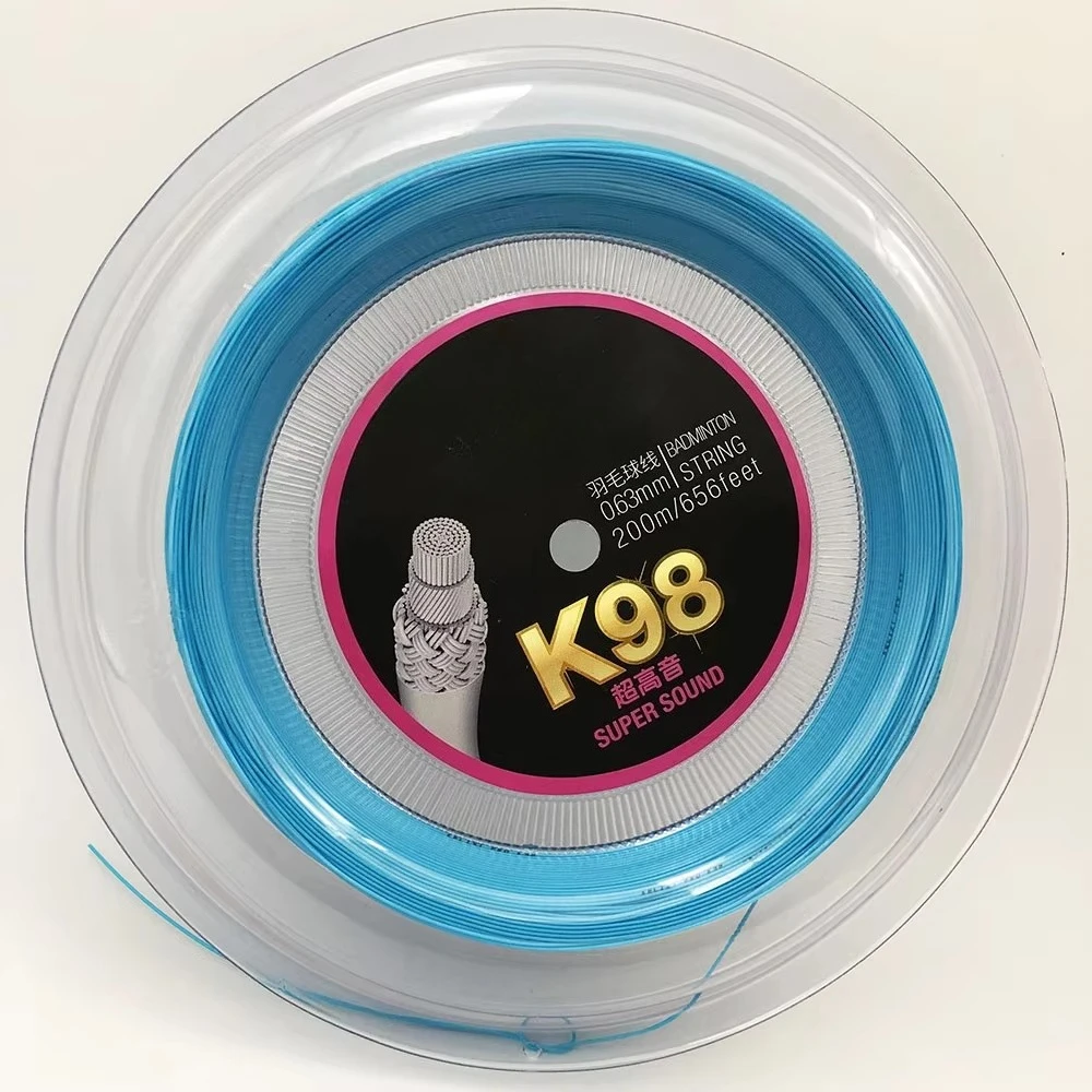 

Hot Sale High Repulsion New 0.63mm Nylon Badminton Racket String for Profesional Badminton Racket