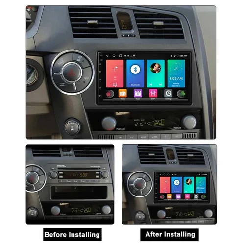 Imagen 2 del producto Reproductor Multimedia de Radio para coche Android 15 de 7 pulgadas para Ssangyong Actyon kyron 2005 - 2011 pantalla de navegación GPS para automóvil Carplay