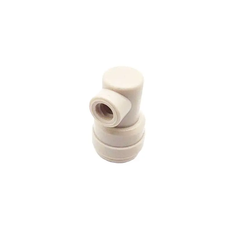 1/4'' L Shape Elbow  End Cap Connector With 10/24 UNC Female Thread For Misting System Water Sprayer