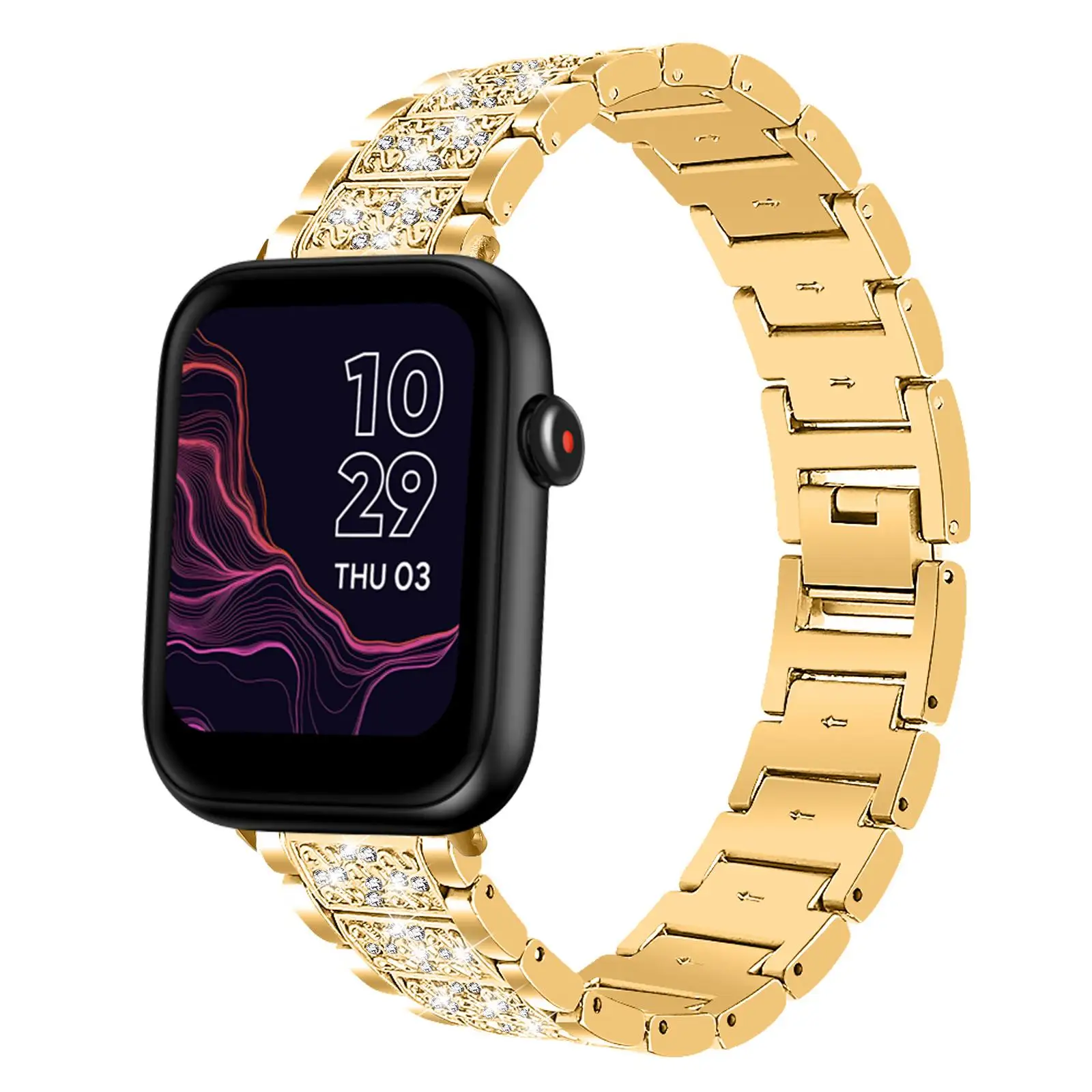 

xDfind ювелирные изделия с бриллиантами, стальной ремешок для часов 20 мм для Ticwatch GTH/E3/E2, сменный ремешок, браслет