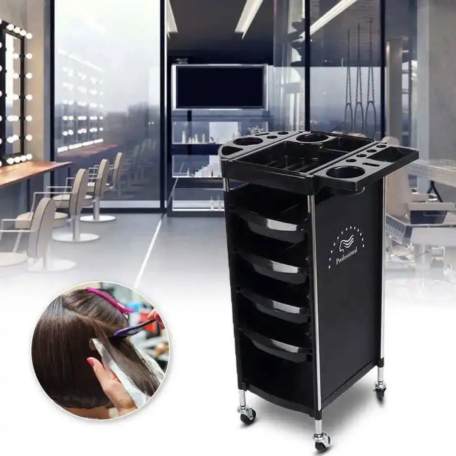 

cosmetic tool salon trolley utility spa hair rolling salon trolley medical drawers carrito auxiliar salon furniture BL50ST