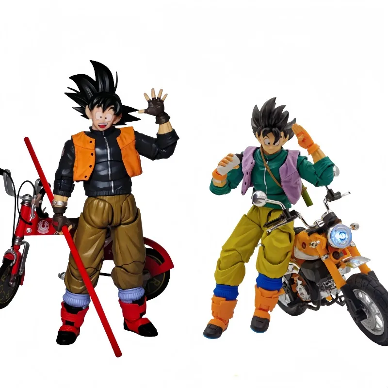 

Tonsenarttoys Dragon Ball Son Goku Ride Bike 01A 01B Dragon Ball SHF Gogeta Anime Action Figures Model Collection Toys