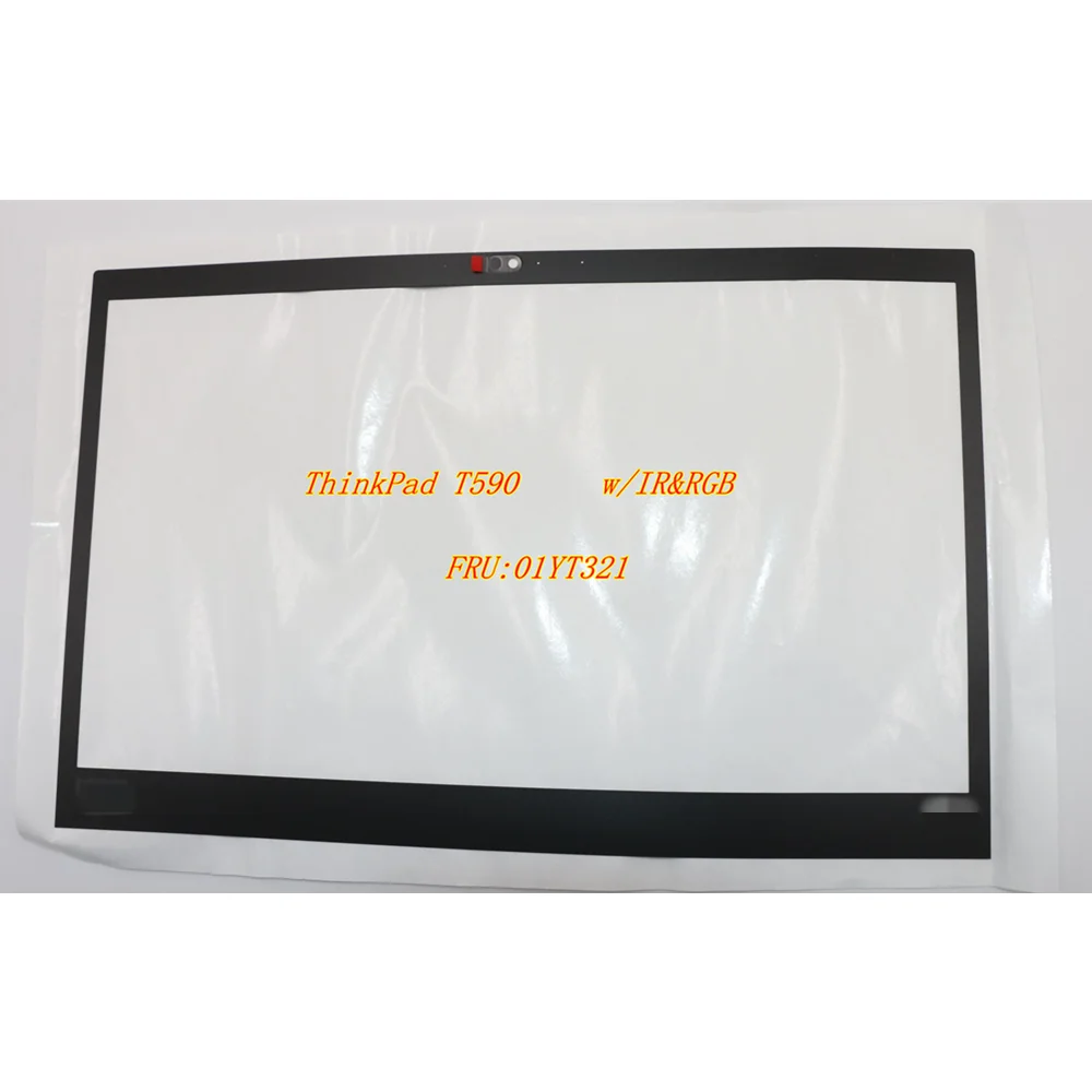 جديد/أصلي LCD الإطار الأمامي غطاء إطاري الحافة ورقة ملصق لينوفو ثينك باد T590 ث/IR & RGB 01YT321 5M10Z2118 5M11B95345