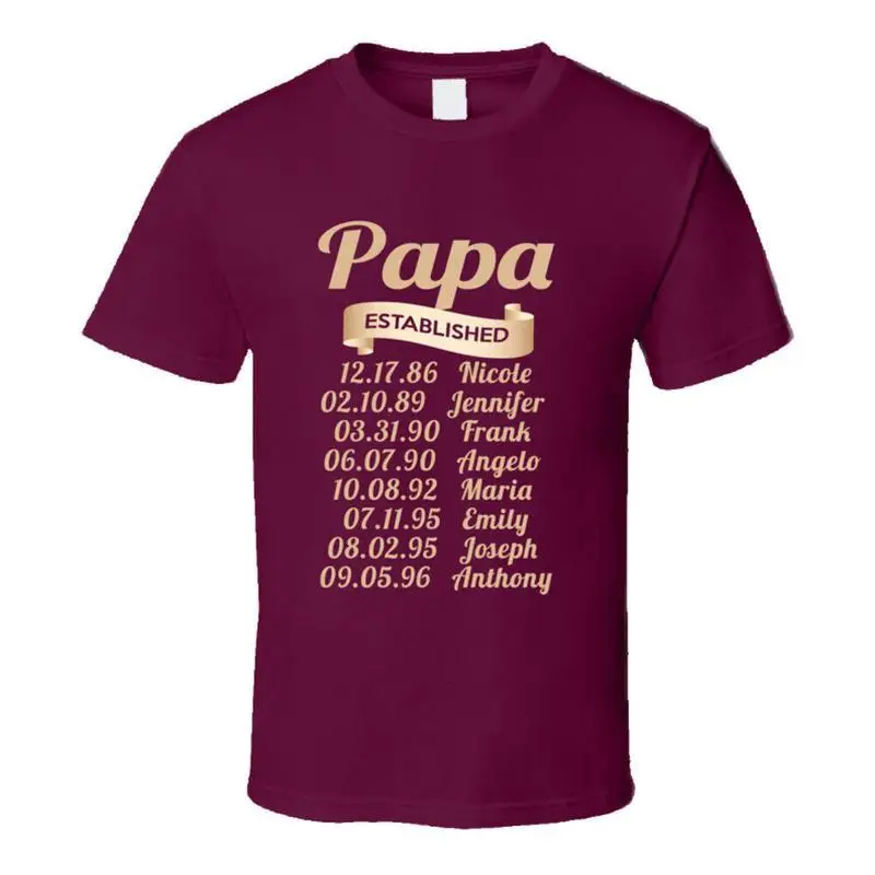 Papa established for Nicole T Shirt