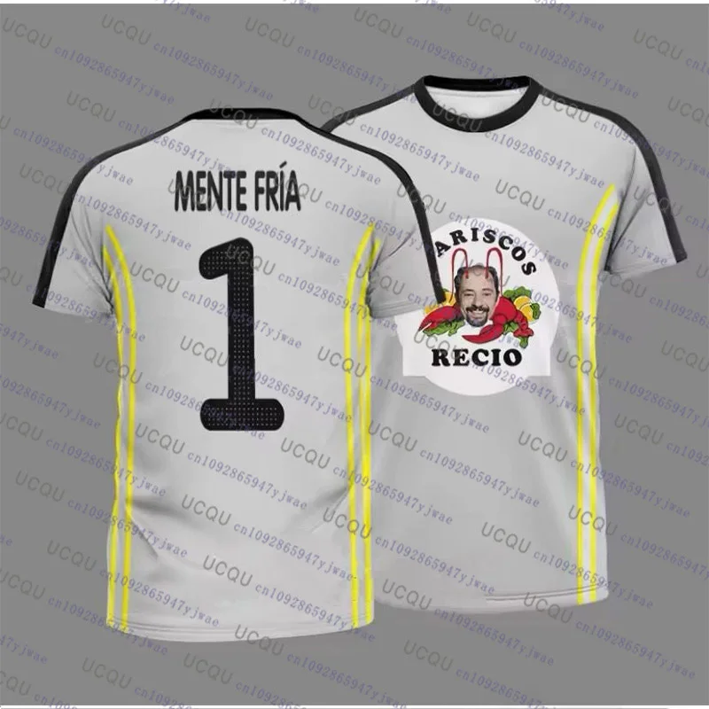 2026 Seafood Shrimp Recio Print Herren-Sportbekleidung, lässiges Weihnachtsgeschenk, Party-T-Shirt, Unisex, atmungsaktiv, schweißableitend, Sport-T-Shirt