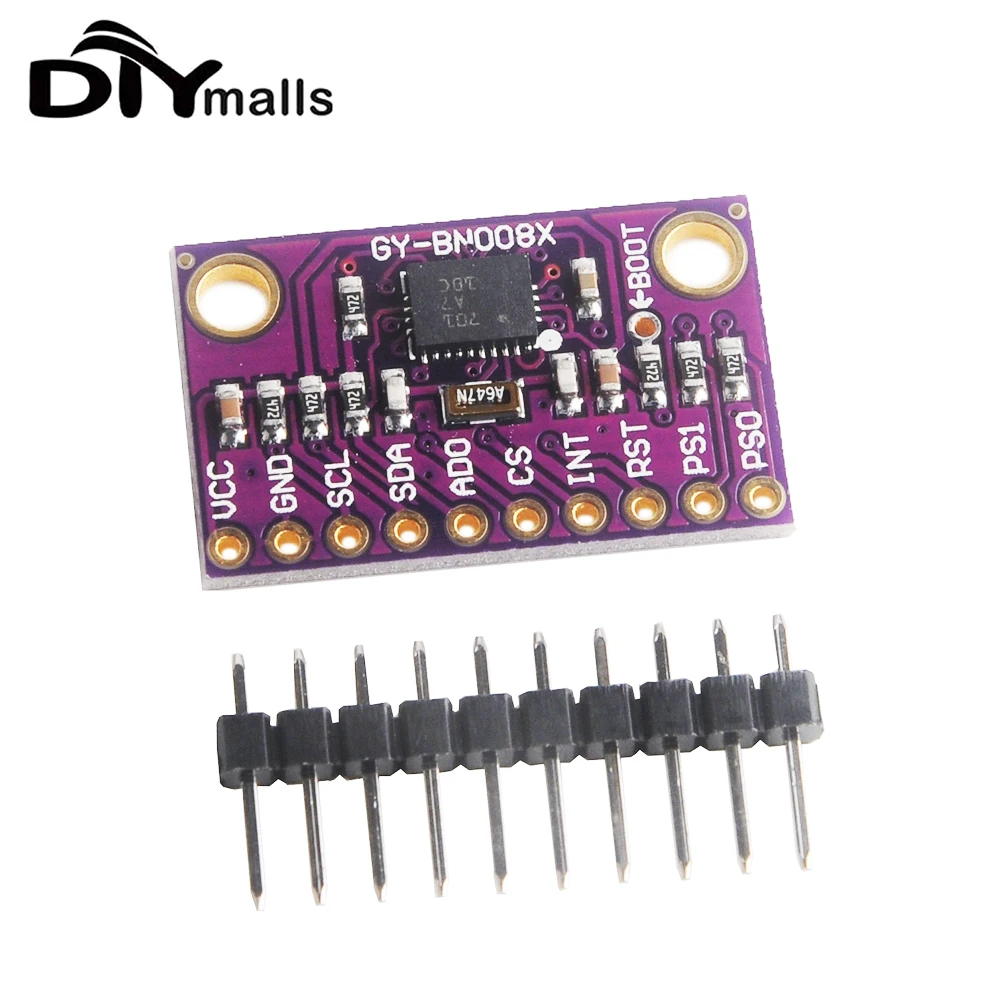 GY- BNO080   AR VR IMU Nine Axis 9DOF AHRS Sensor Module 9-axis High Accuracy Accelerometer Gyro Magnetometer