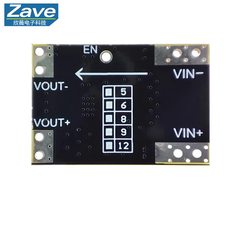 High-Power DC-DC Boost Module - High Quality, 3A Output, Converts 4.2V/5V to 5V/9V/12V (High-Current Boost Board)
