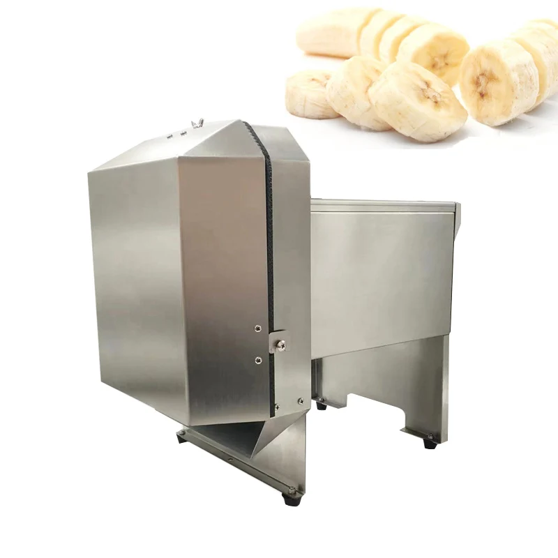 Small stainless steel cucumber cutter banana chips slicer Plantain banana Slicer Slicing Machine