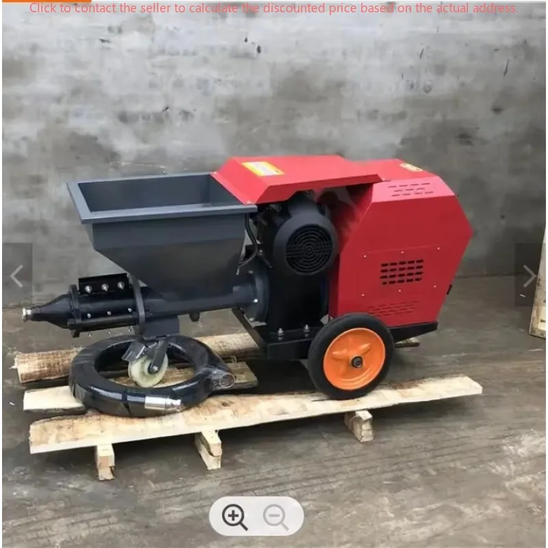 Cement Mortar Spraying Machine High Efficiency Concrete Spray Machines 220v For Project Construction Wall