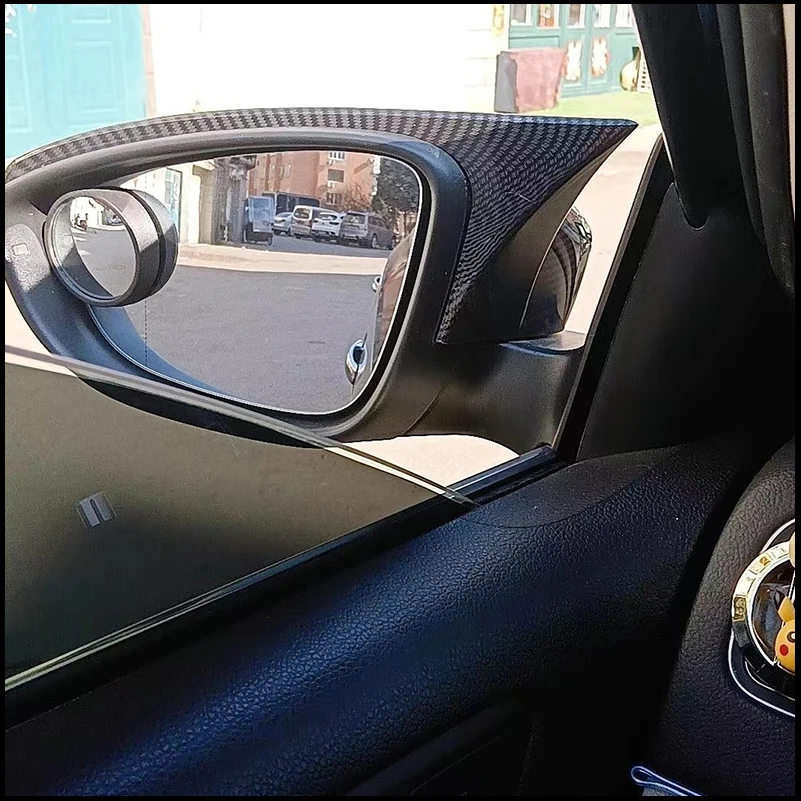 

For Volkswagen VW Jetta MK6 Euro 2011-2017 Door Side Wing Rearview Mirror Cover Cap Trim With Horn Car Styling Auto Accessory