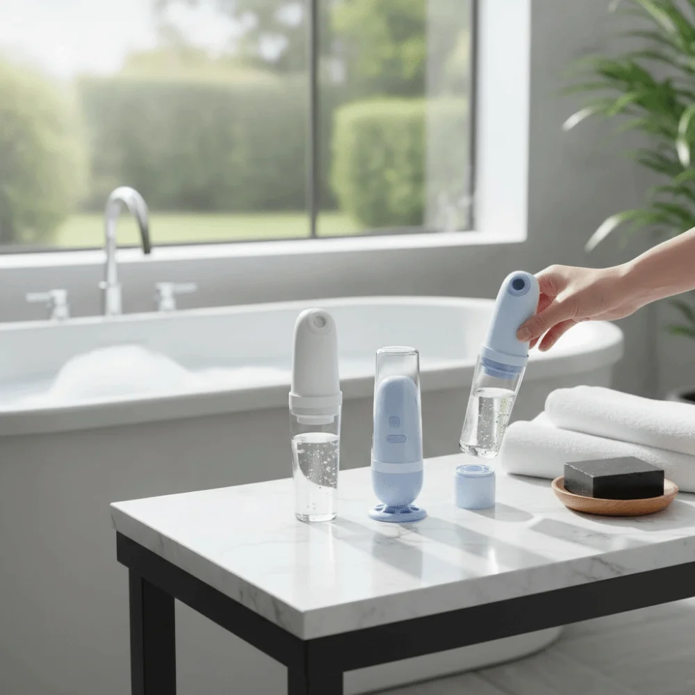 Three-Speed Adjustment Portable Bidet Cleaning Intelligent Electric Bidet Handheld Design Portable Design for 3.7V/500mAh