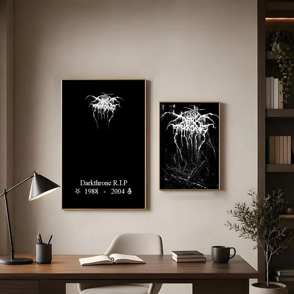 Black metal band Darkthrone Poster Modern Interior Wall Decor & Trendy Home Highlights
