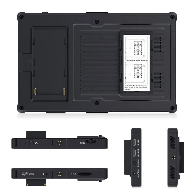 FEELWORLD F7 PLUS 7 インチ DSLR カメラ フィールド モニター タッチ