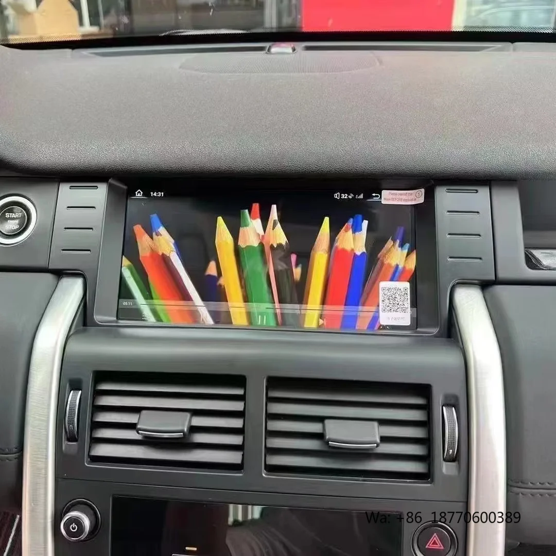 

Car Radio Android Car Video Players with MP3 & 4K Functions WIRELESS SDK Connection for Land Rover Discovery Sport