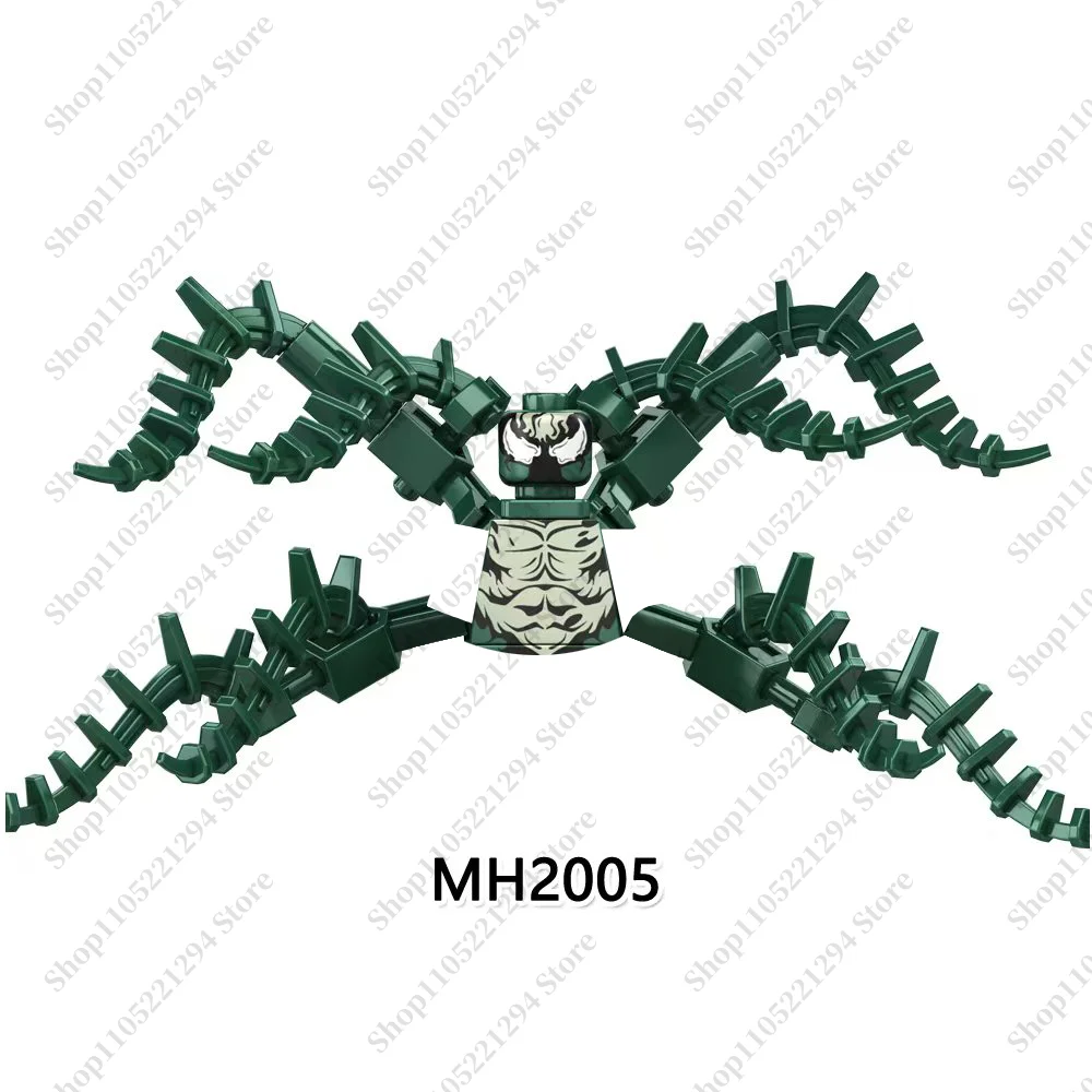 Marvel Bausteine Spielzeug MINI Brick Toys Captain America Black Panther Wanda Maximoff Zusammenbaubare Puppen Spielzeug Urlaubsgeschenke