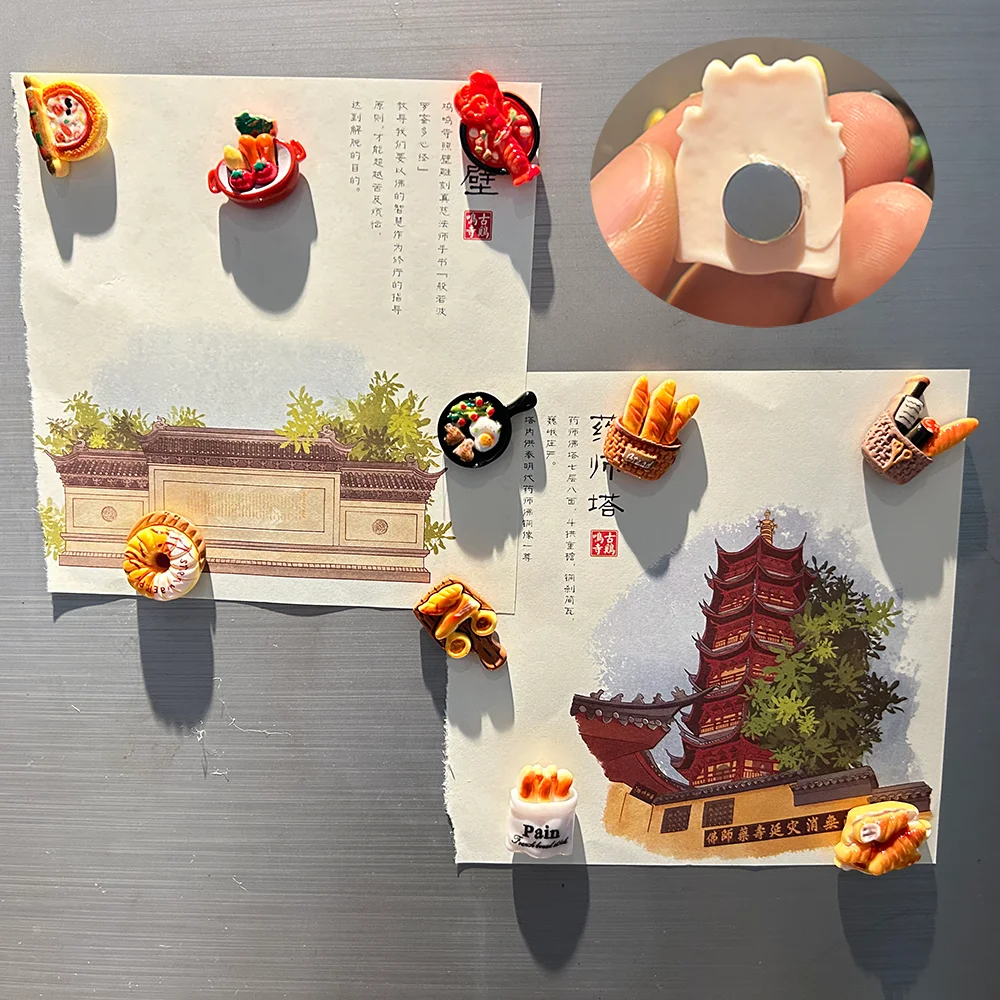 

50PCS Magnetic Board Magnets Whiteboard Photo Message Home DIY Food Decorative Decoration