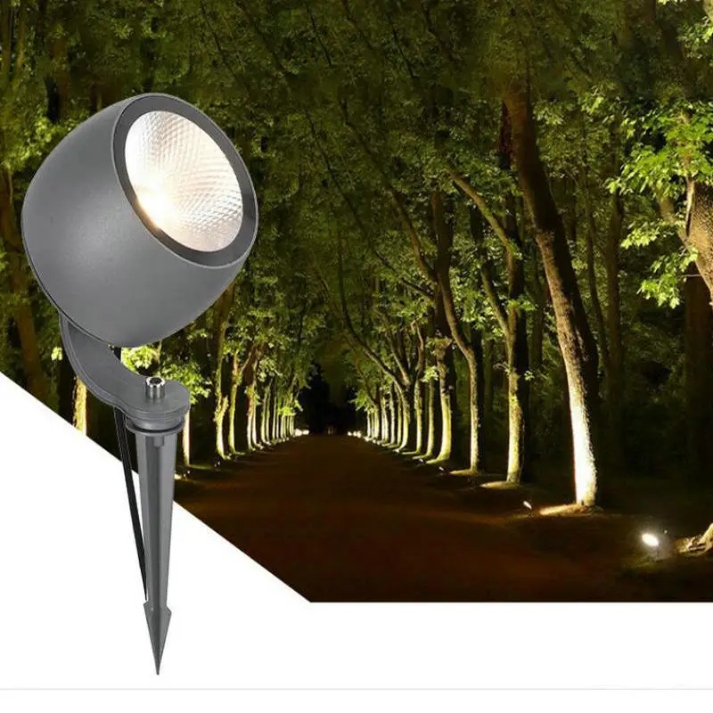 Luz LED para paisajes, decoración impermeable para exteriores, patio, camino, Villa, jardín, bolardo, lámparas de césped