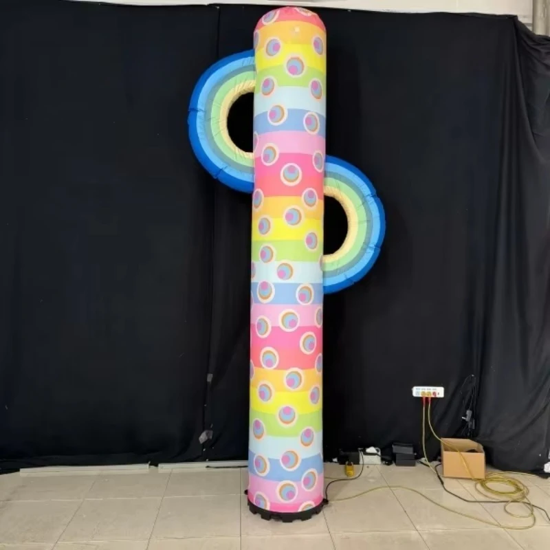 Light Emitting Diode Inflatable Column Lighting Inflatable Column, Decorative Inflatable Lamp Tube