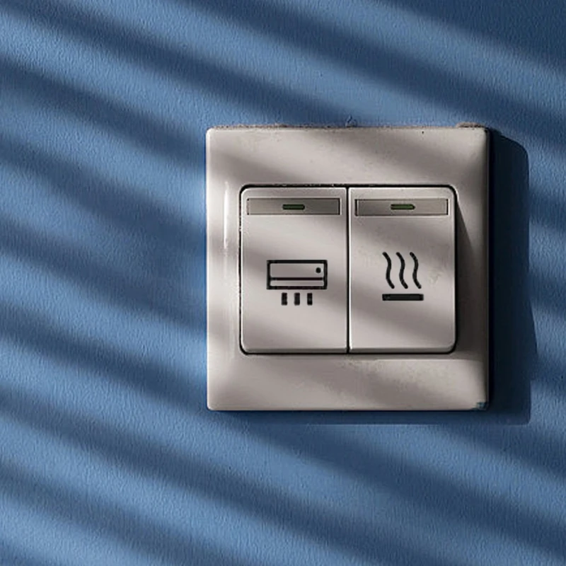 Light Switchs Labels Sticker Transparent Household Light Fan Heater Sign Sticker A2BB