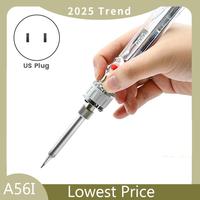 ABDD 90W Electric Soldering Iron P907 Adjustable Temperature LCD Digital Display With Switch Welding Repair Tools