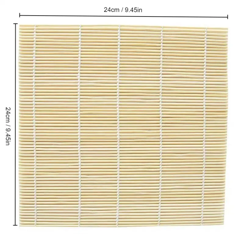 롤링 패드 스시 스푼 세트, 주방 도구, 요리 액세서리, 대나무 스시 만들기 도구, DIY 밥 공