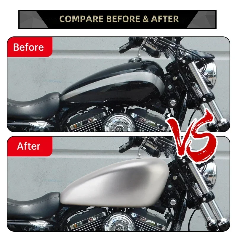 دراجة نارية 14.4L 3.8 جالون خزان الوقود الغاز ل هارلي سبورتستر XL 883 72 1200 رودستر ثمانية وأربعون 2007-2023 #5