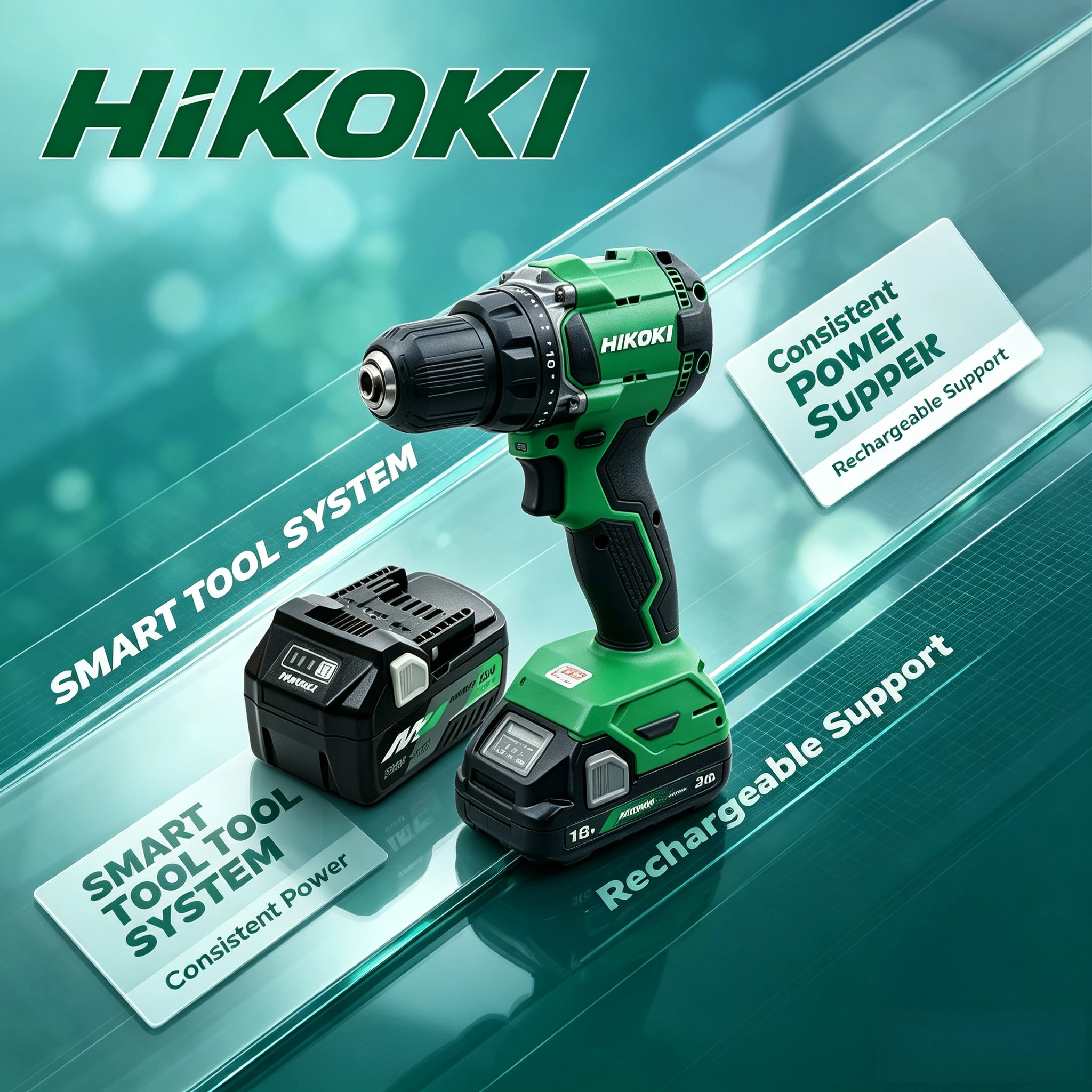 Original Hitachi Battery BSL1850 BSL1880, 18V 5.0Ah Li‑ion for power tool,stable performance,for multiple cordless machine