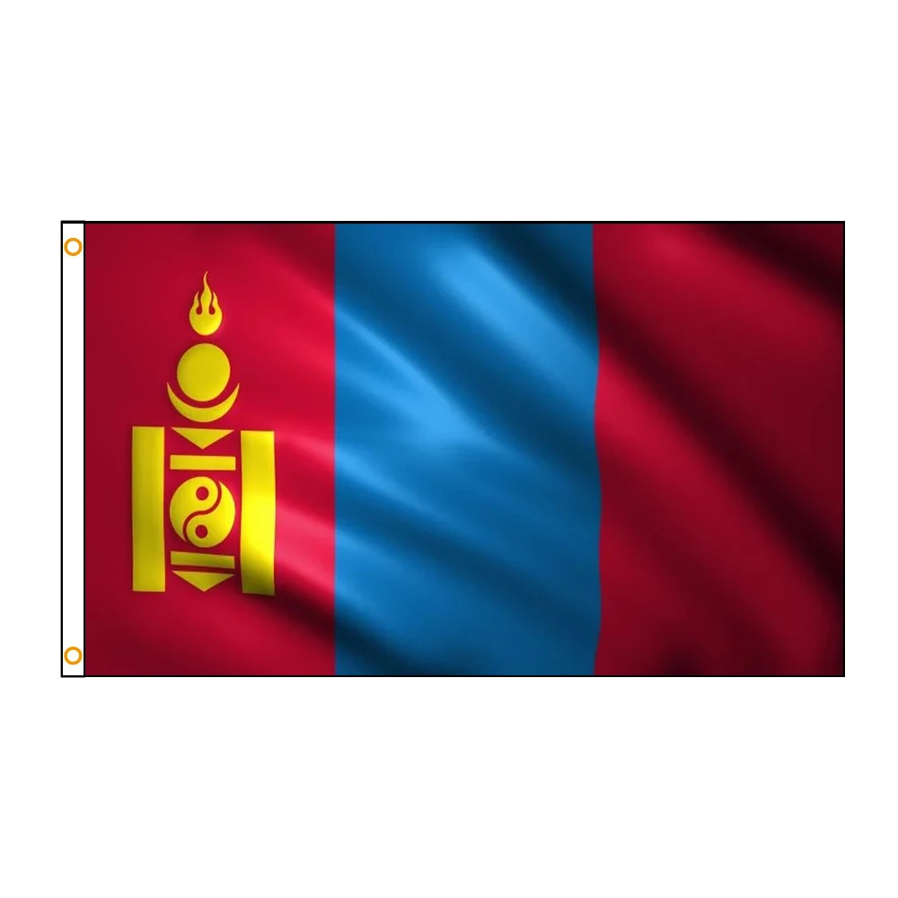 

Jisper Store 60*90cm 90*150cm 120*180cm MNG Mongolia National Flag Of Mongolia