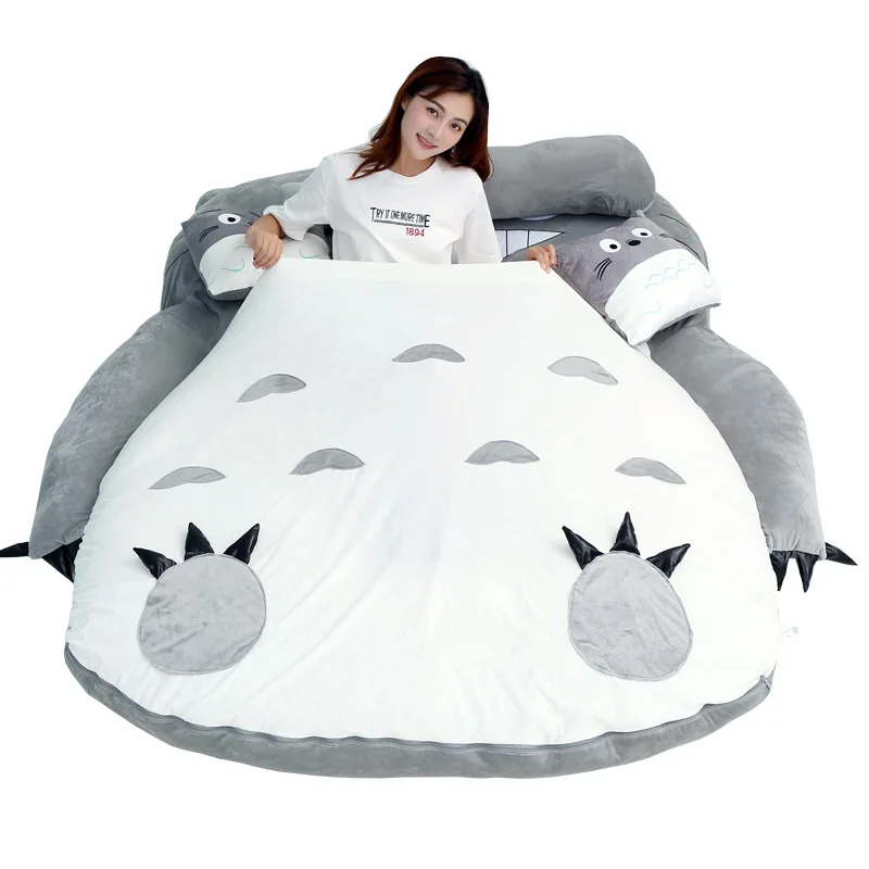 Cartoon Cute Lazy Sofa Bed Comfortable Use For Children Tatami Mattress Double Bunk Bed Divine Sleeping Mat Internet Famous Bed