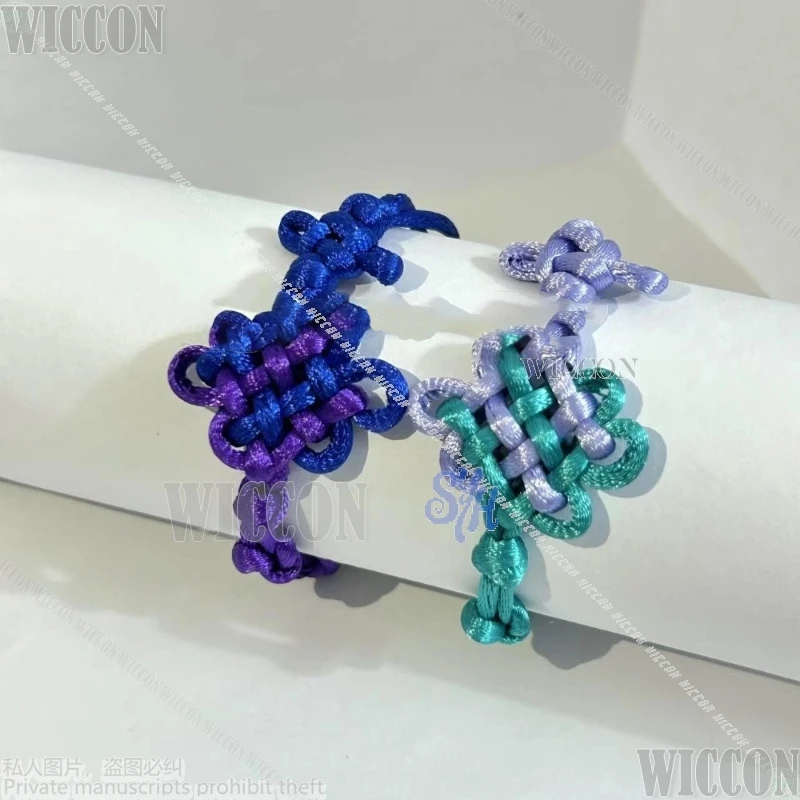 Rumi Jinu Rujinu Chinese Knot Couples Bracelets Anime Kpop Demon Cosplay Two Color Saja Boys Huntrix Love Halloween Carnival Cos - Image 4