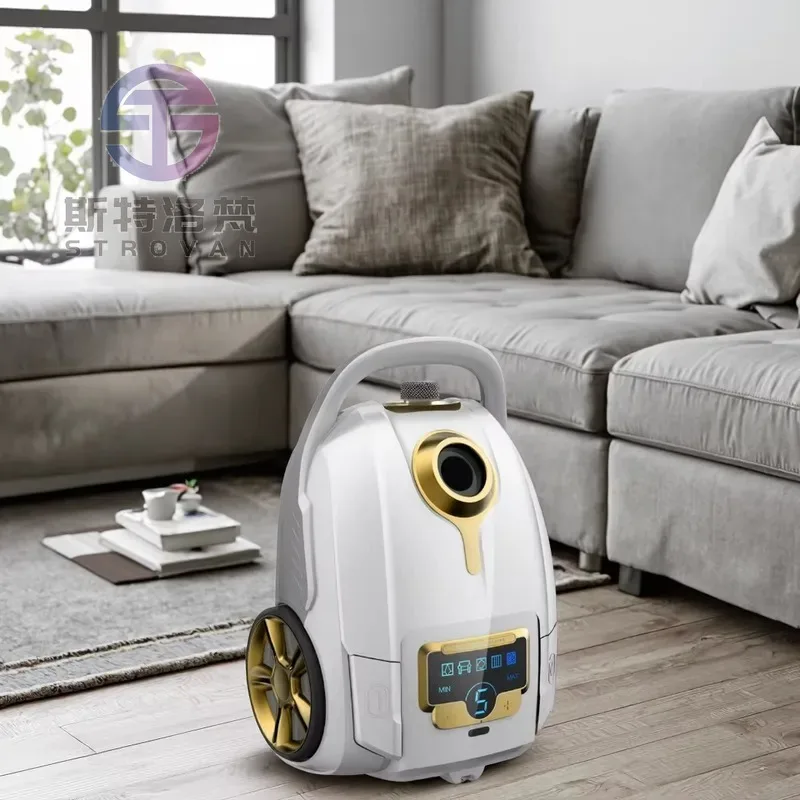 Bagged Type Electric Dry Hand Held Vacuum Cleaner Bag High Suction Power HEPA Filter 4.0L Capacity 2000W
