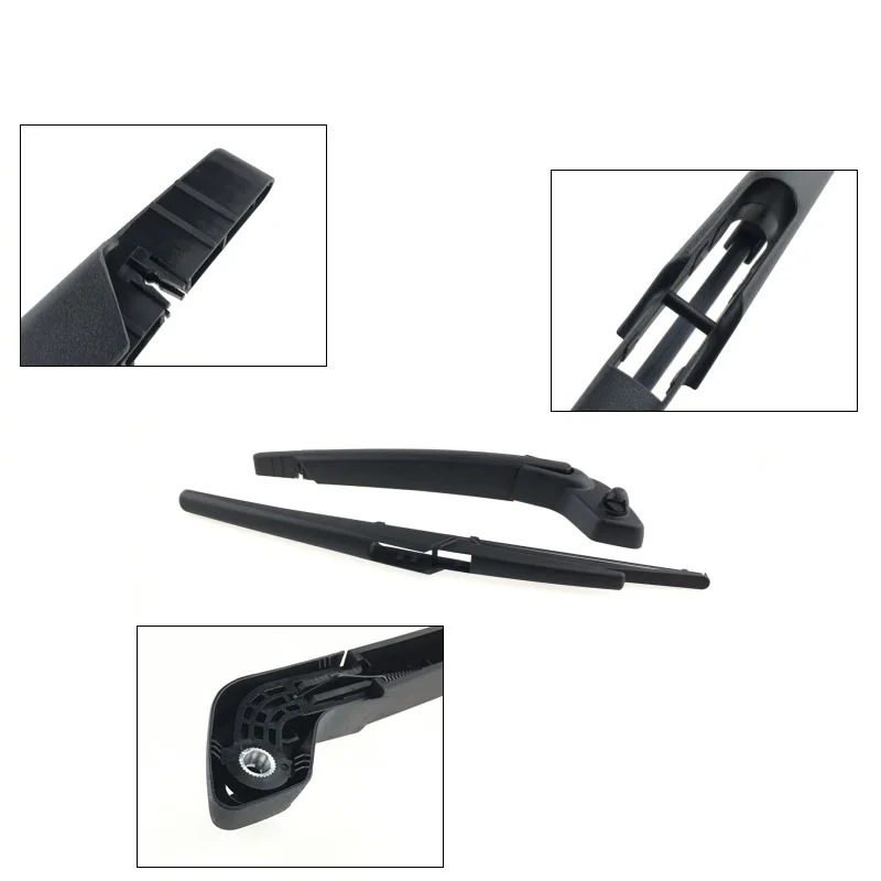 2pcs Rear Windshield Wiper Arm & Blade For Volvo V70 2.4 Wagon 4-Door 2004 2005 2006 2007 8662751