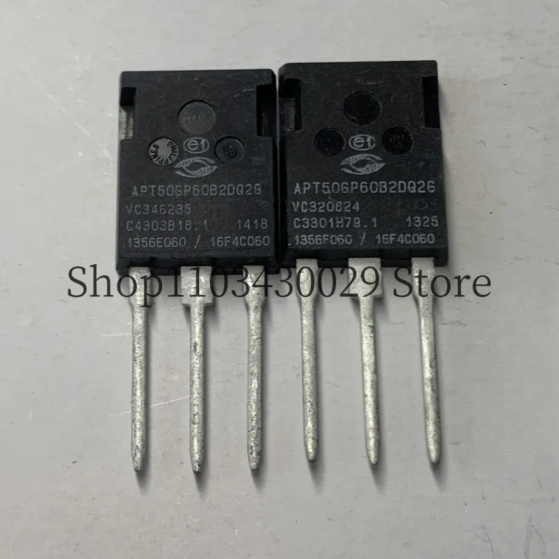 10Pcs New Original APT50GP60B2DQ2G TO-247 150A 600V IGBT Power Tube