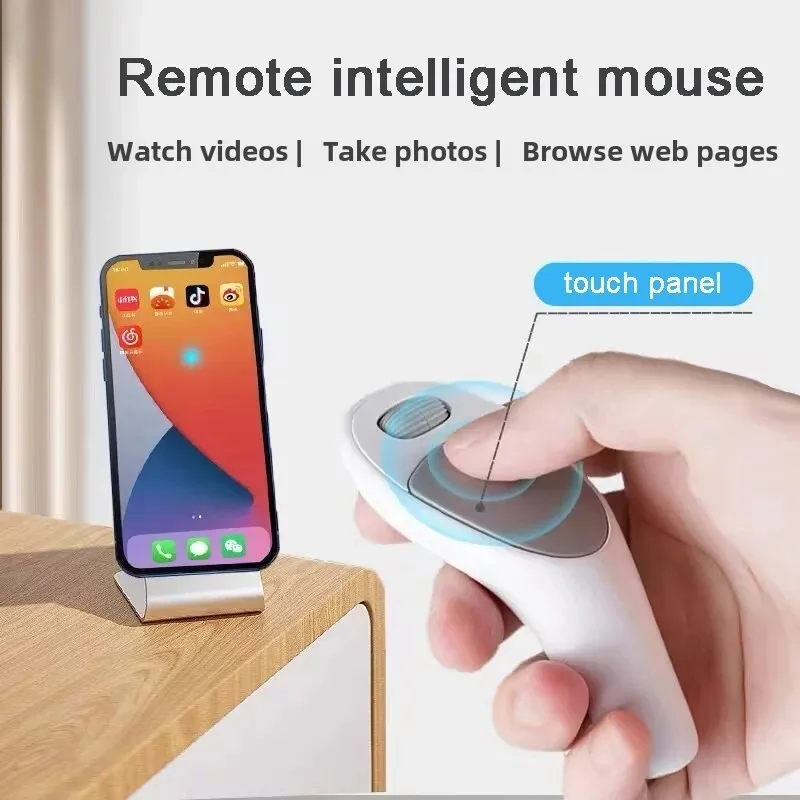 

Mini Lazy Bluetooth Air-Mouse Wireless Fingertip Remote Control Portable Mause Ergonomics Cellphone Thumb Mice For Tablet PC IOS