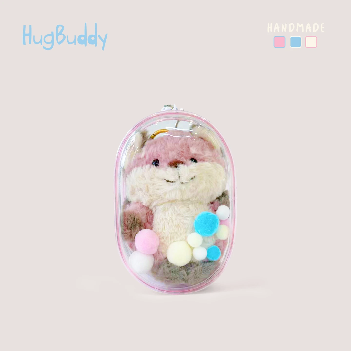 18CM Pluszowa Lalka Torba Ekspozycyjna PVC Przezroczysta Lalka Bawełniana Przezroczysty Pokrowiec Ekspozycyjny Przezroczyste Etui do Przechowywania dla Lalek Anime i Kreskówek