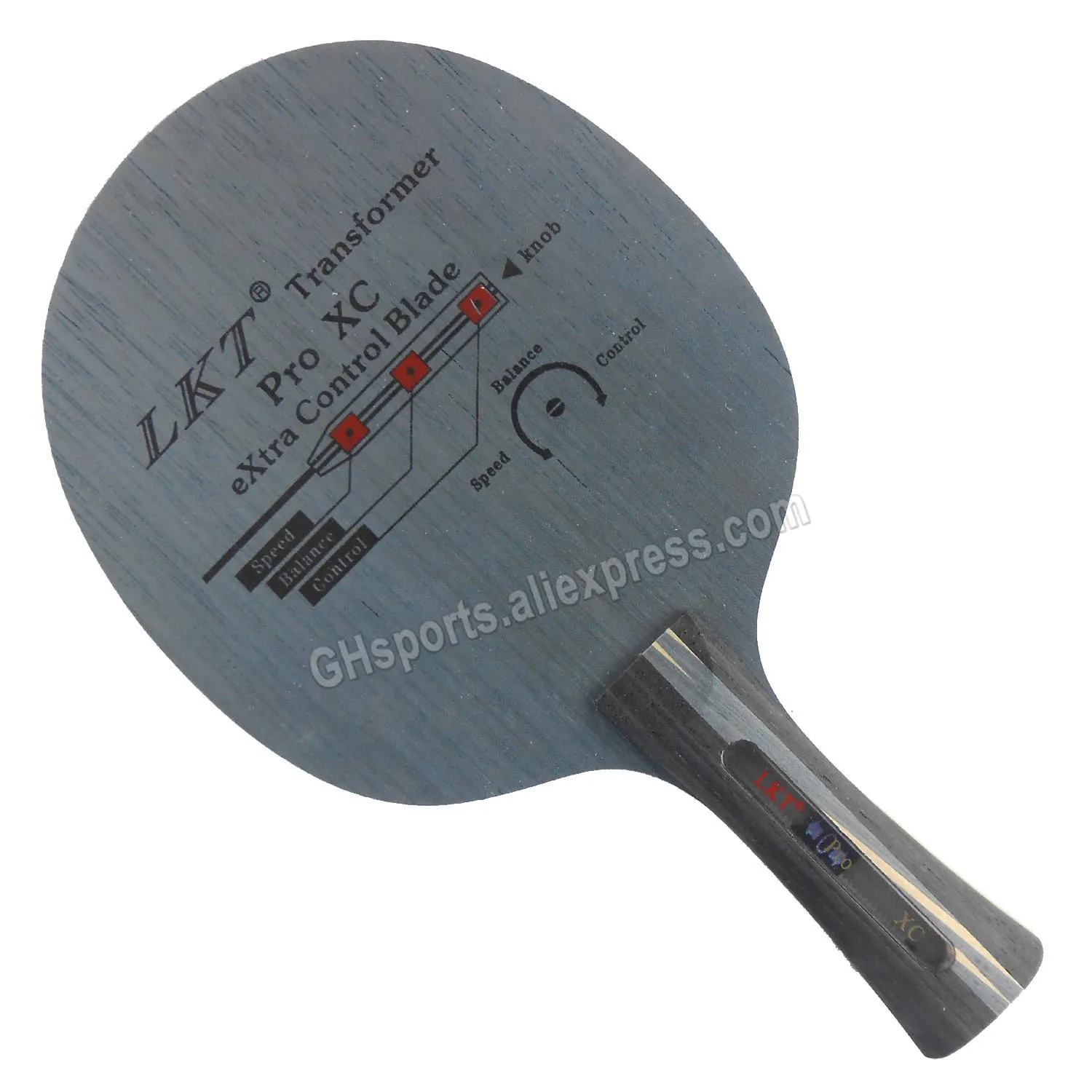 

Лезвие для настольного тенниса LKT Transformer Pro XC с дополнительным управлением для ракетки для пинг-понга 1002 2002 г.