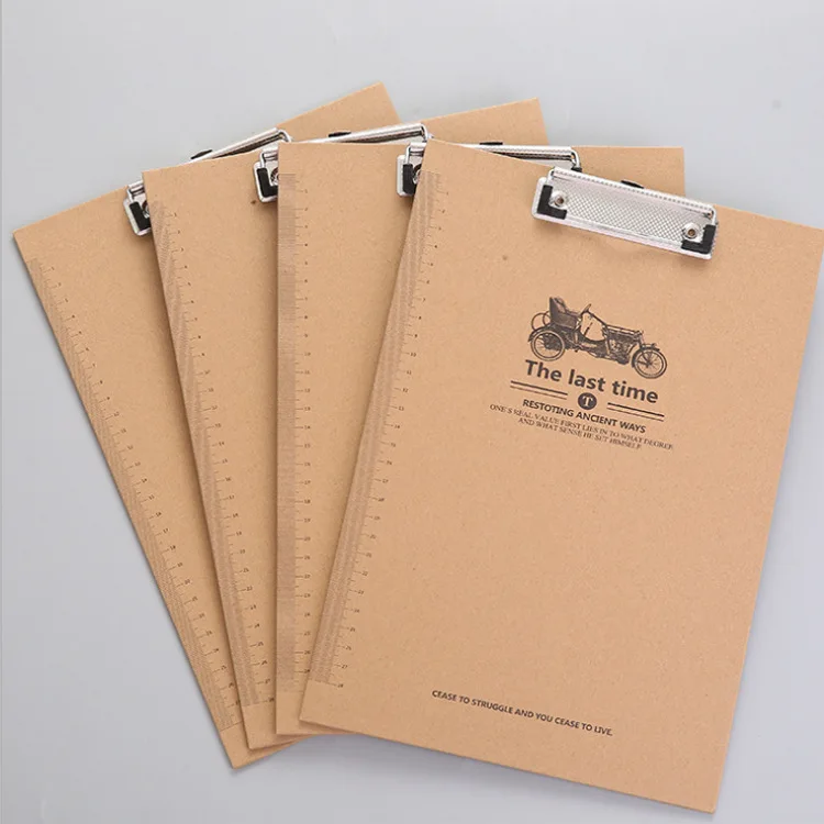 2019 new Cartoon student stationery writing clipboard Office suppliesA4 folder board 1 piece