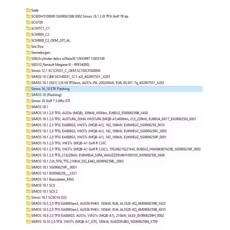 

WINOLS DAMOS Mappacks 93GB– ECU Chip Tuning Data Files for Cars Big Archive of Maps All Data Packs with WinOLS Software