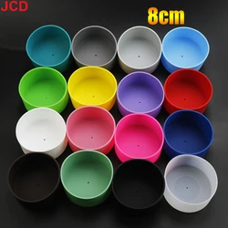 8cm Silicone Cup Bottom Sheath Protector Sleeve For Glass Water Tea Bottle Anti Slip And Anti Scalding Bottle Anti Damage Sleeve