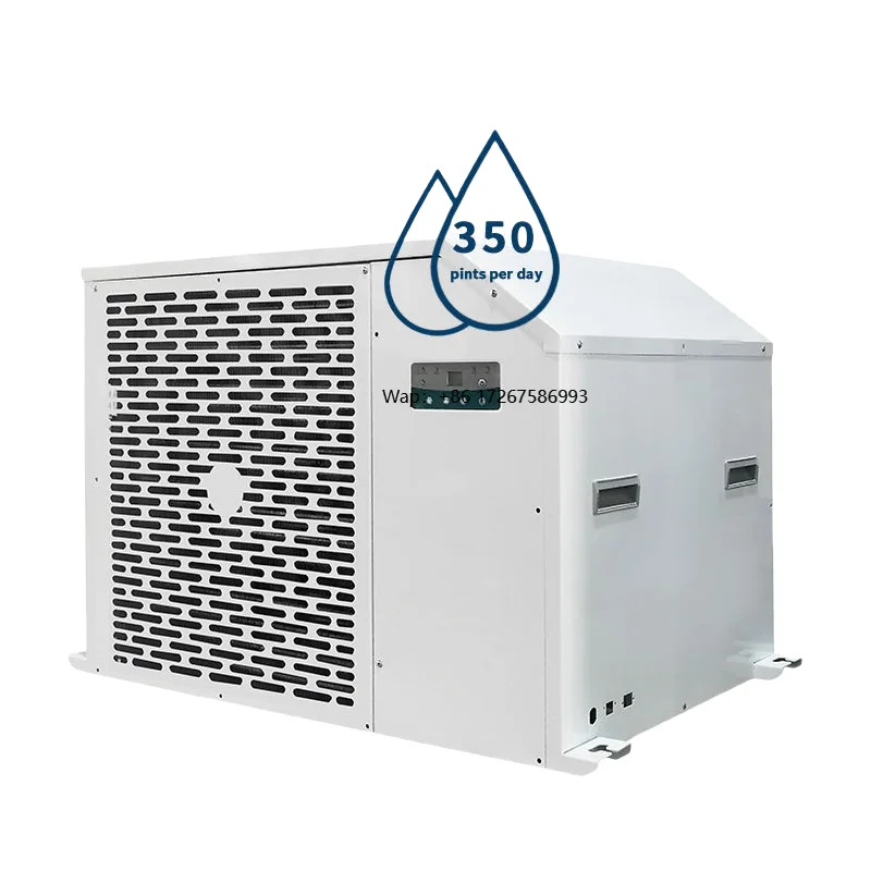 

Waterproof & Auto Drainage Greenhouse Dehumidifier 350Pints/Day Industrial Grade for Tropical Plant Nurseries