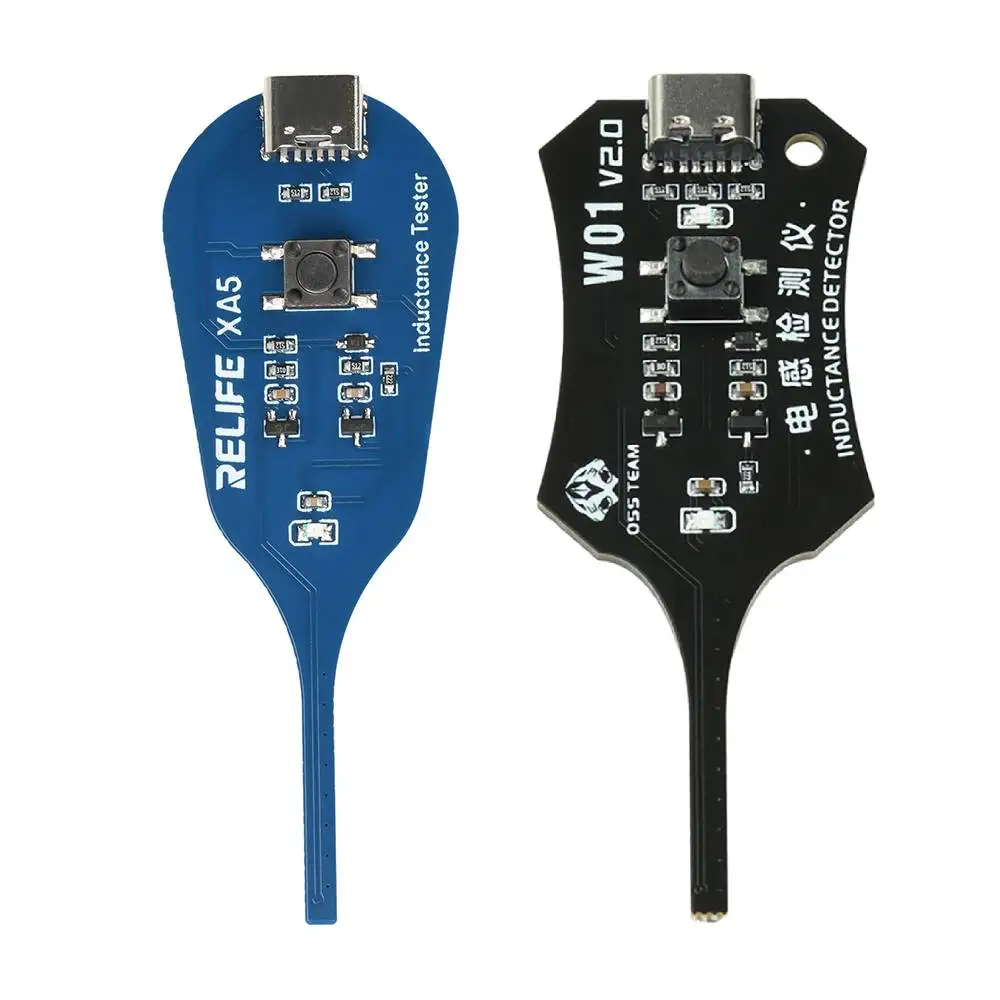 Testeur d'inductance W01 XA5 Type-C, détecteur d'inductance, outil de diagnostic rapide pour la réparation de cartes mères de téléphones portables et d'ordinateurs portables