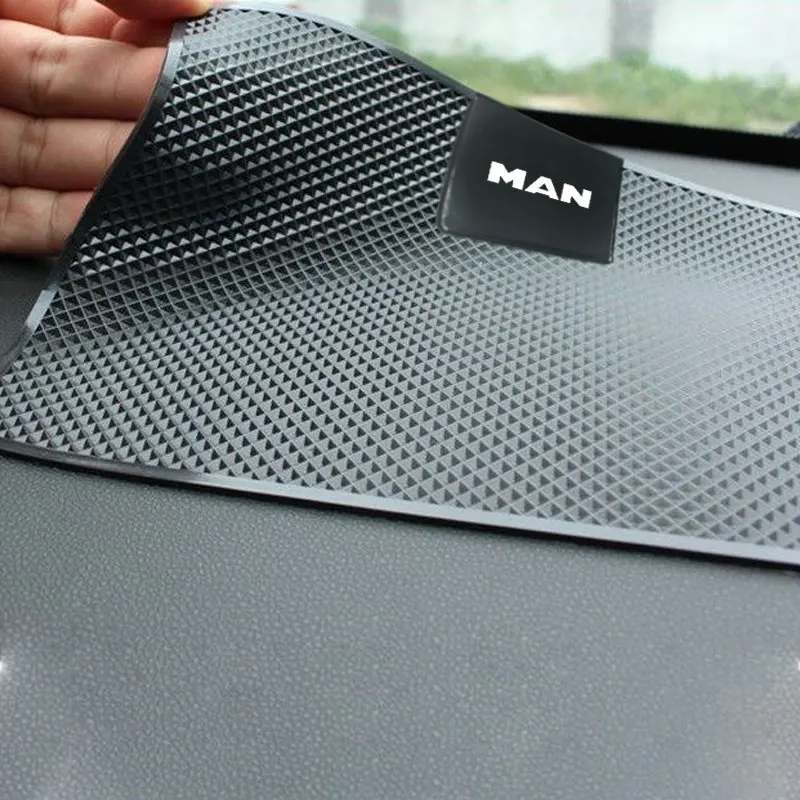 High Quality Car Dashboard Anti-Slip Sticky Premium Mat for Phone GPS Cards For MAN TGX TGM TGA TGS TGE Far Fashion Accessories