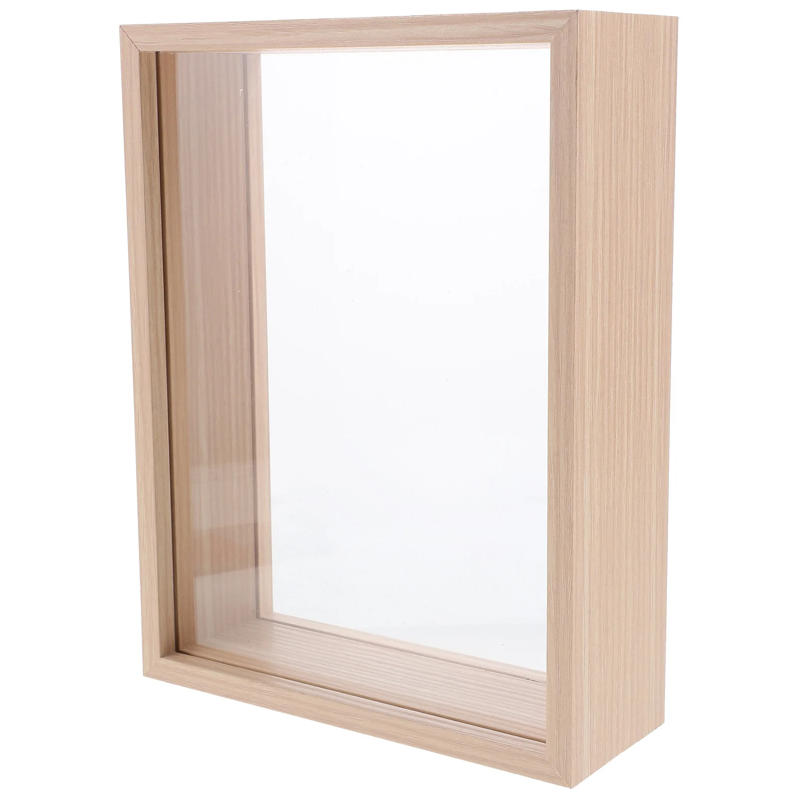 إطار لوازم صندوق الظل مقاس 8 بوصة إطار صورة صندوق الظل لصور الزهور المجففة ديكور غرفة نوم المنزل العتيق #2