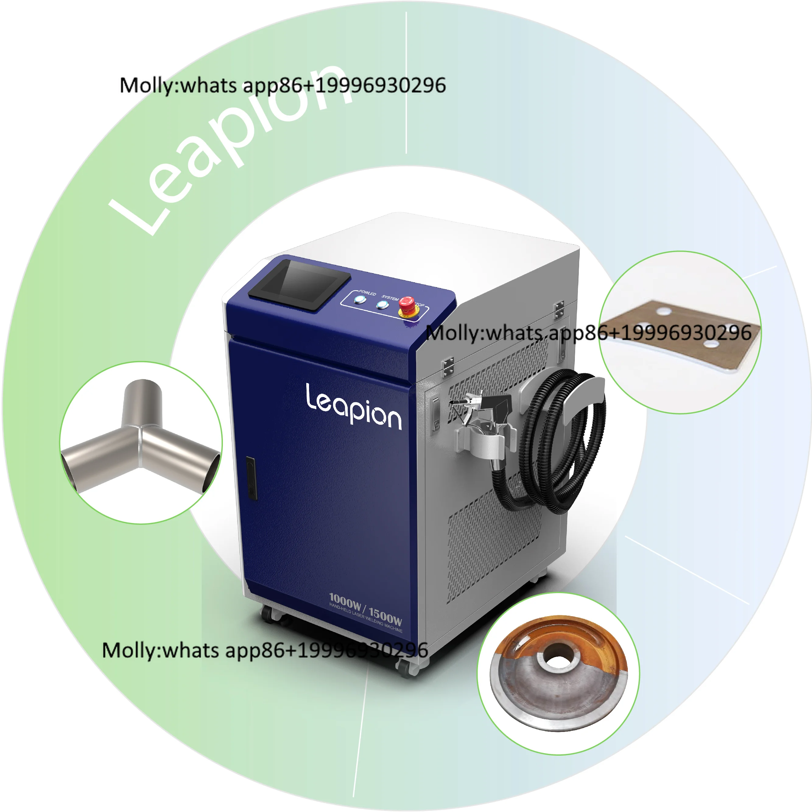 Handheld Laser Welder 1000W - Portable 1000W 1500W 2000W Handheld Laser