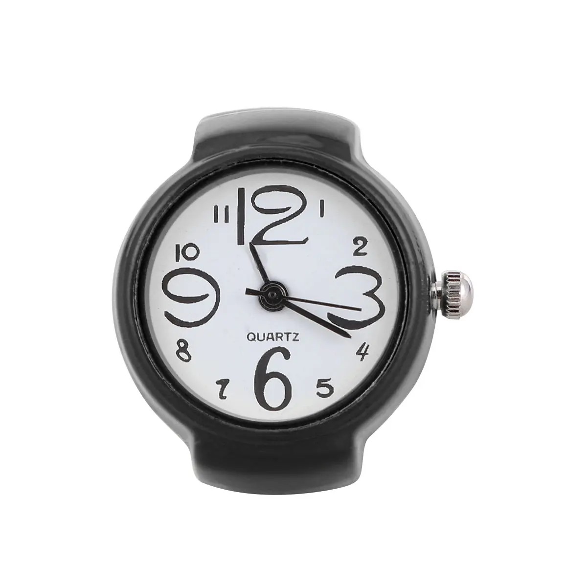 

Watches for Men Women Unusual Finger Stylish Novelty Vintage Rings Fashion Ring Mini Watch Ring Unique Design Exquisite Gift