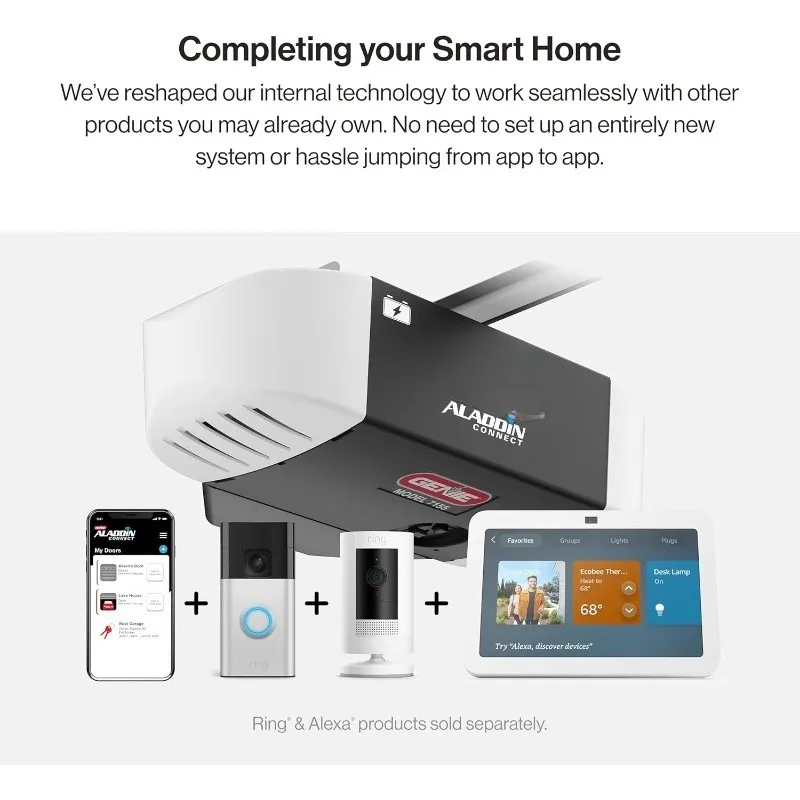 

StealthDrive 7155 Connect Smartphone-Controlled Belt Drive Garage Door Opener - 1 Each