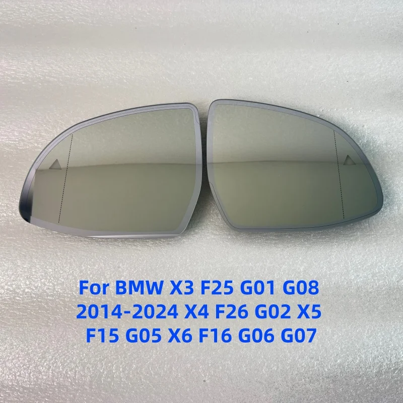 For BMW X3 G01 X4 G02 X5 G05 X7 G07 Auto-Dim Blind Spot Detection Heated Mirror Glass OEM 51167441445 51167471794 51167441443